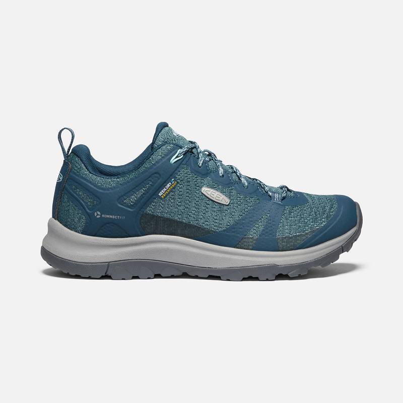 Keen Terradora II Waterproof Wanderschuhe Damen DE-89260 Tapestry/Blue Glow - Keen Damenschuhe Blau